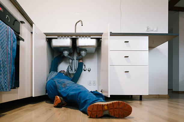Professional Plumbing technician working in Pomona, MO
